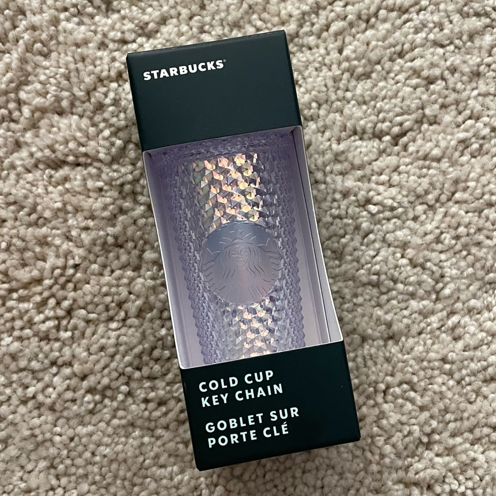 Starbucks, Iridescent Cold Cup Keychain
